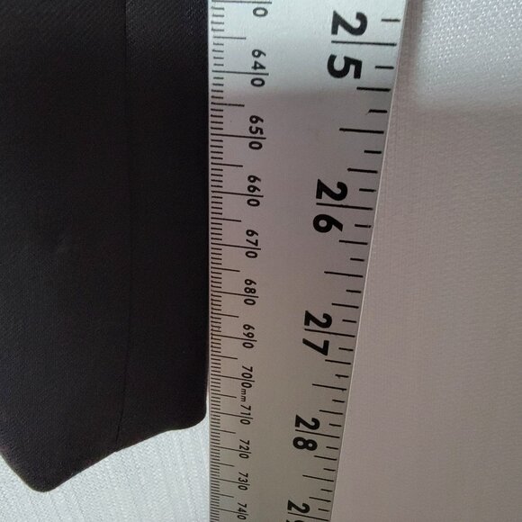 Awearness Kenneth Cole Mens Dress Pants Size 34 Flat Front Awear-Tech Black - Picture 7 of 12